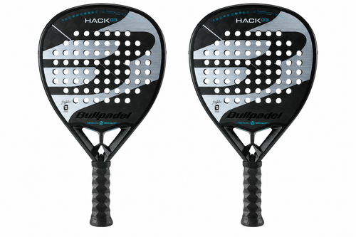 Bullpadel Hack 03 doubles pack — two padel rackets for partners, UAE